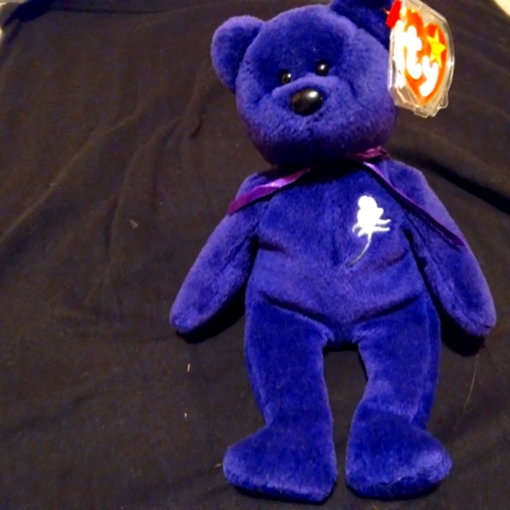 TY Beanie Baby Princess Bear
